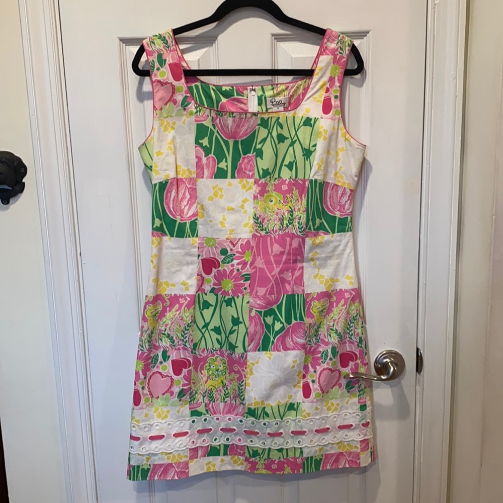 Lilly Pulitzer Krista Derby Patch Dress